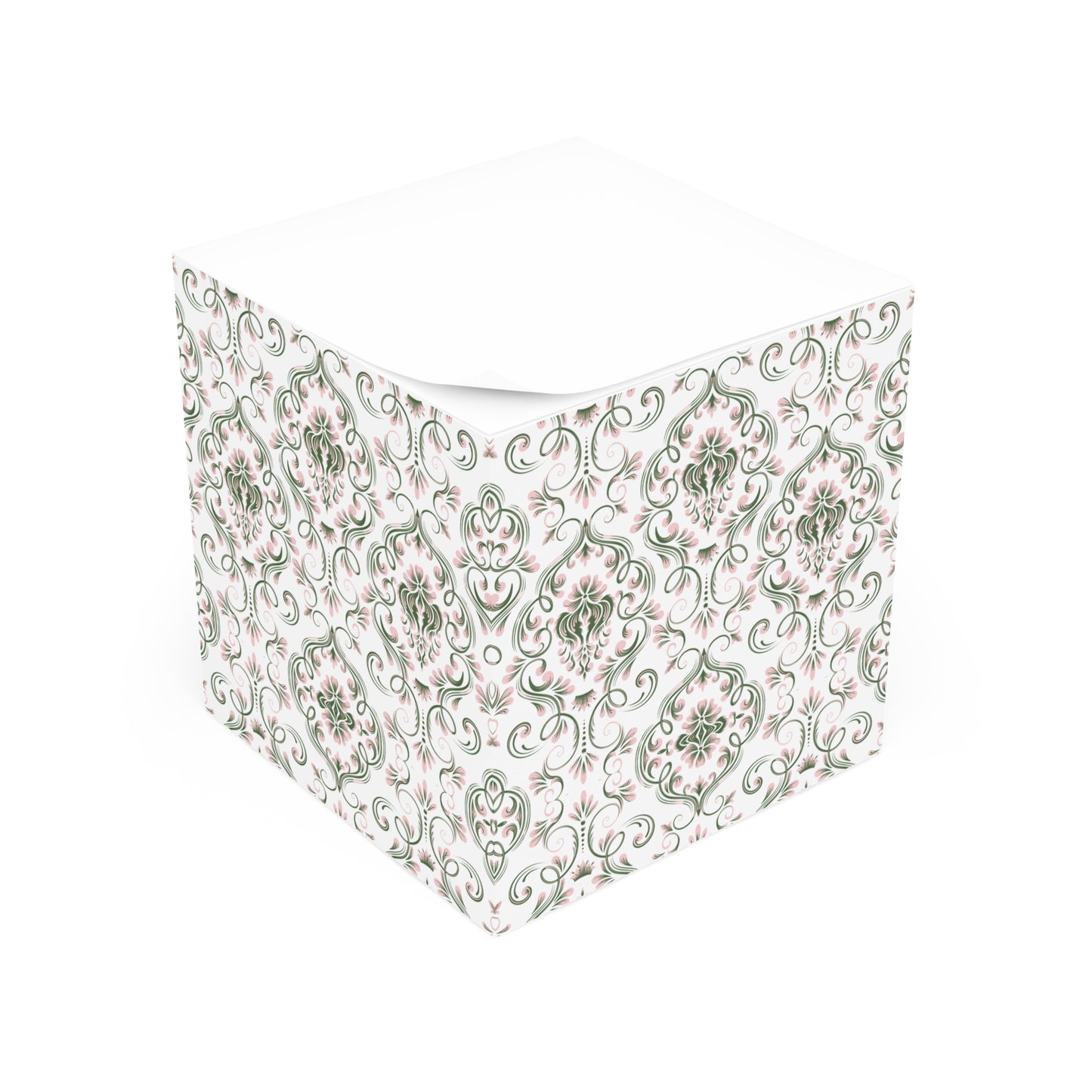 Sticky Note Cube, Blushing Romance Collection