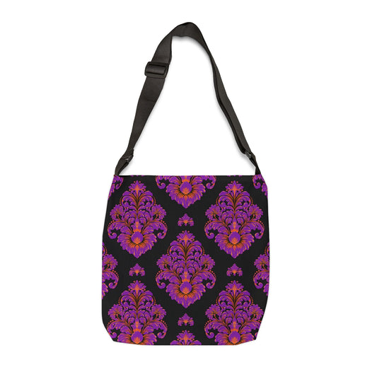Halloween Baroque Adjustable Tote Bag 16x16