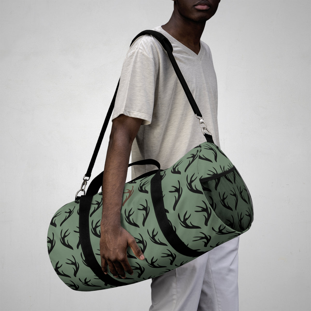 Antler-Inspired Duffel Bags