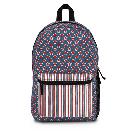 Red Stars Backpack