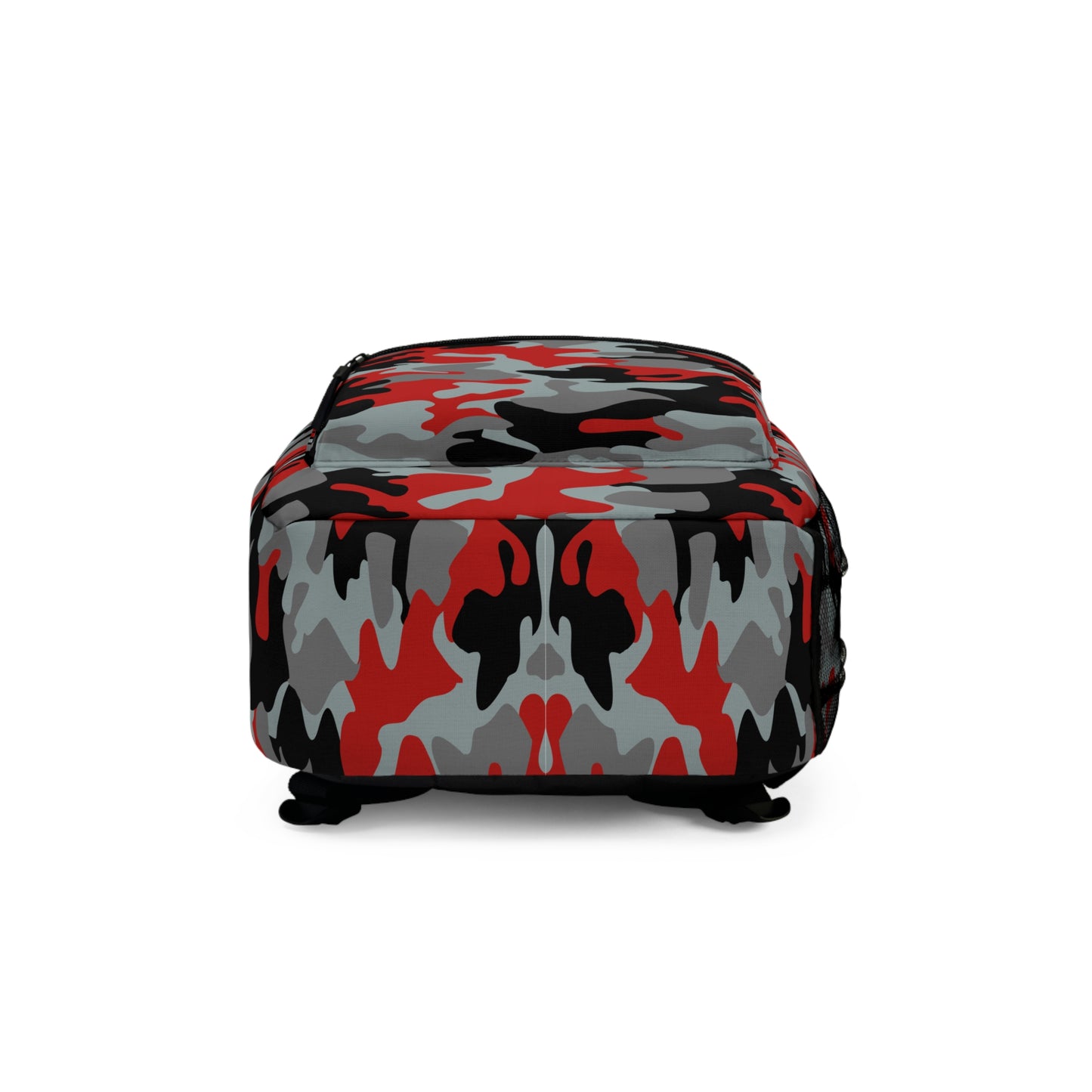 Red Camouflage Backpack