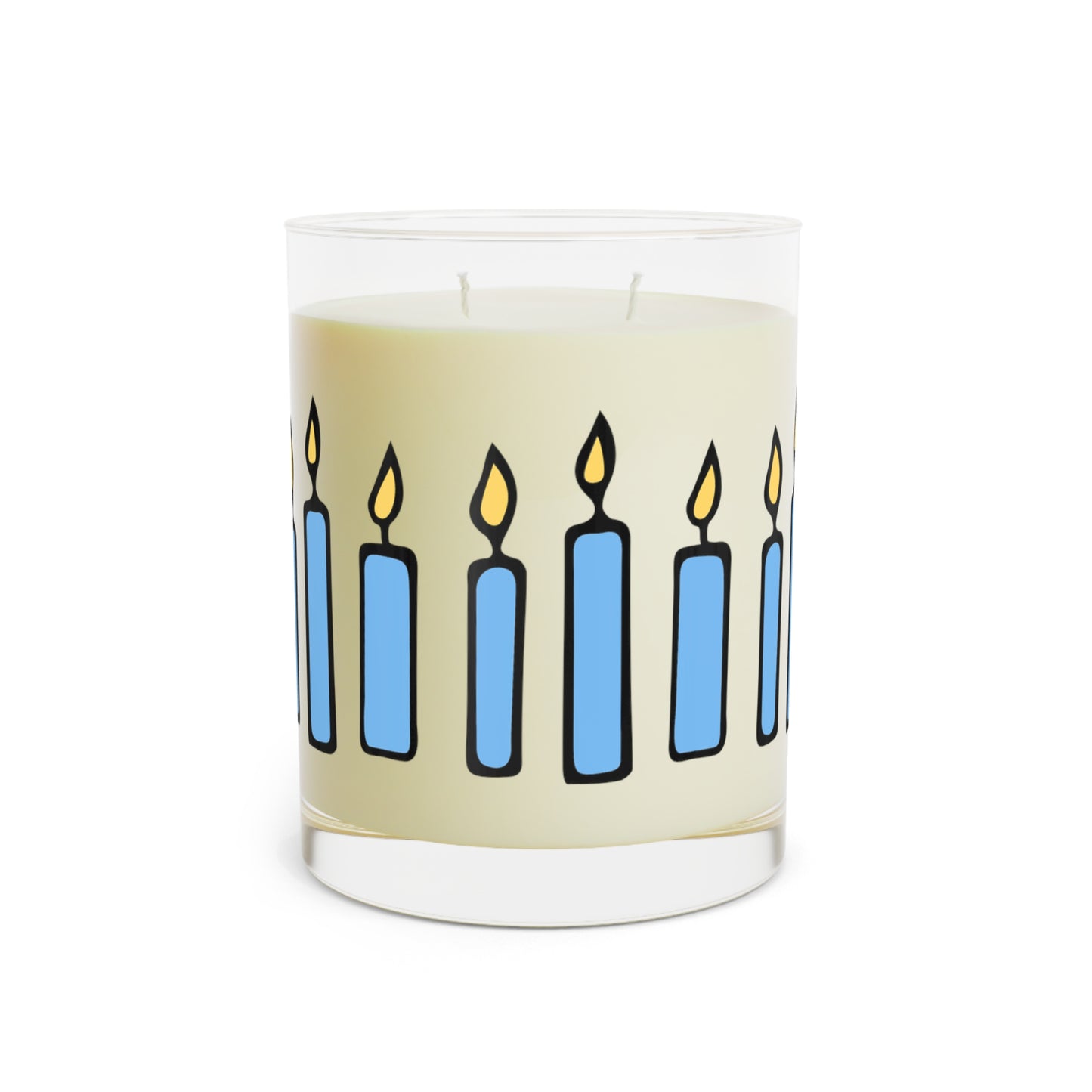 Blue Whimsical Candle, 11oz