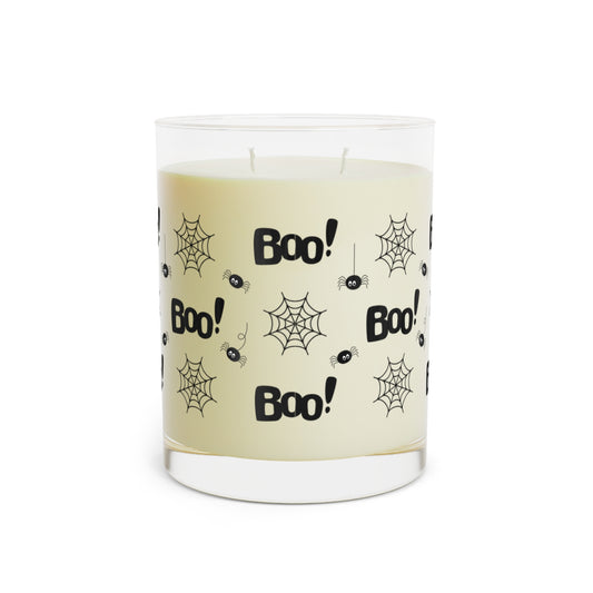 Boo! Halloween Candle, Minted Lavender & Sage, 11oz
