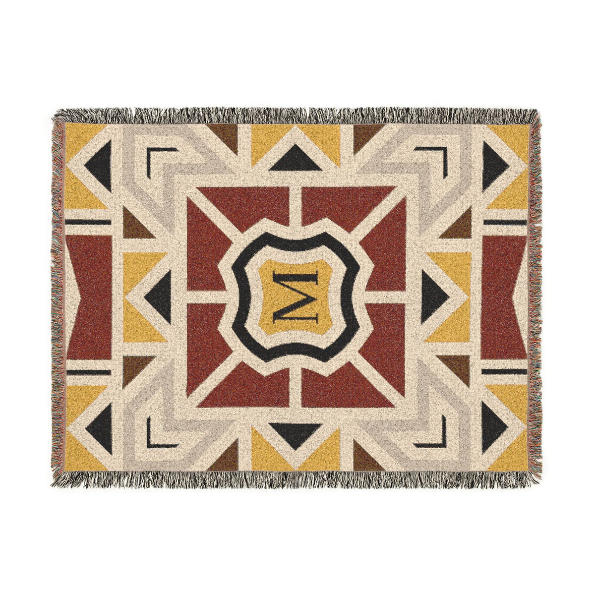 Woven Monogram Blanket
