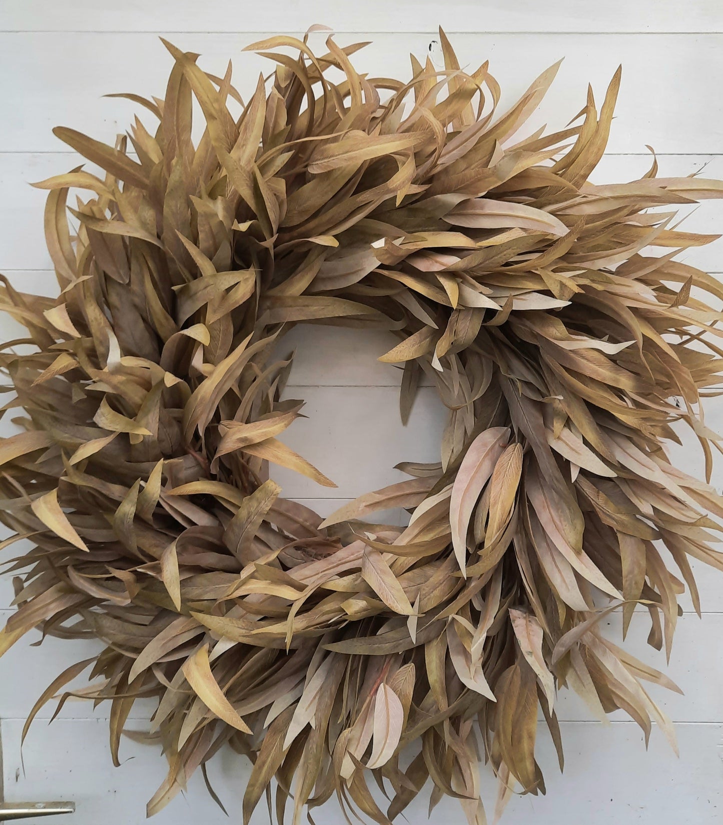 Narrow-leaf eucalyptus wreath-0