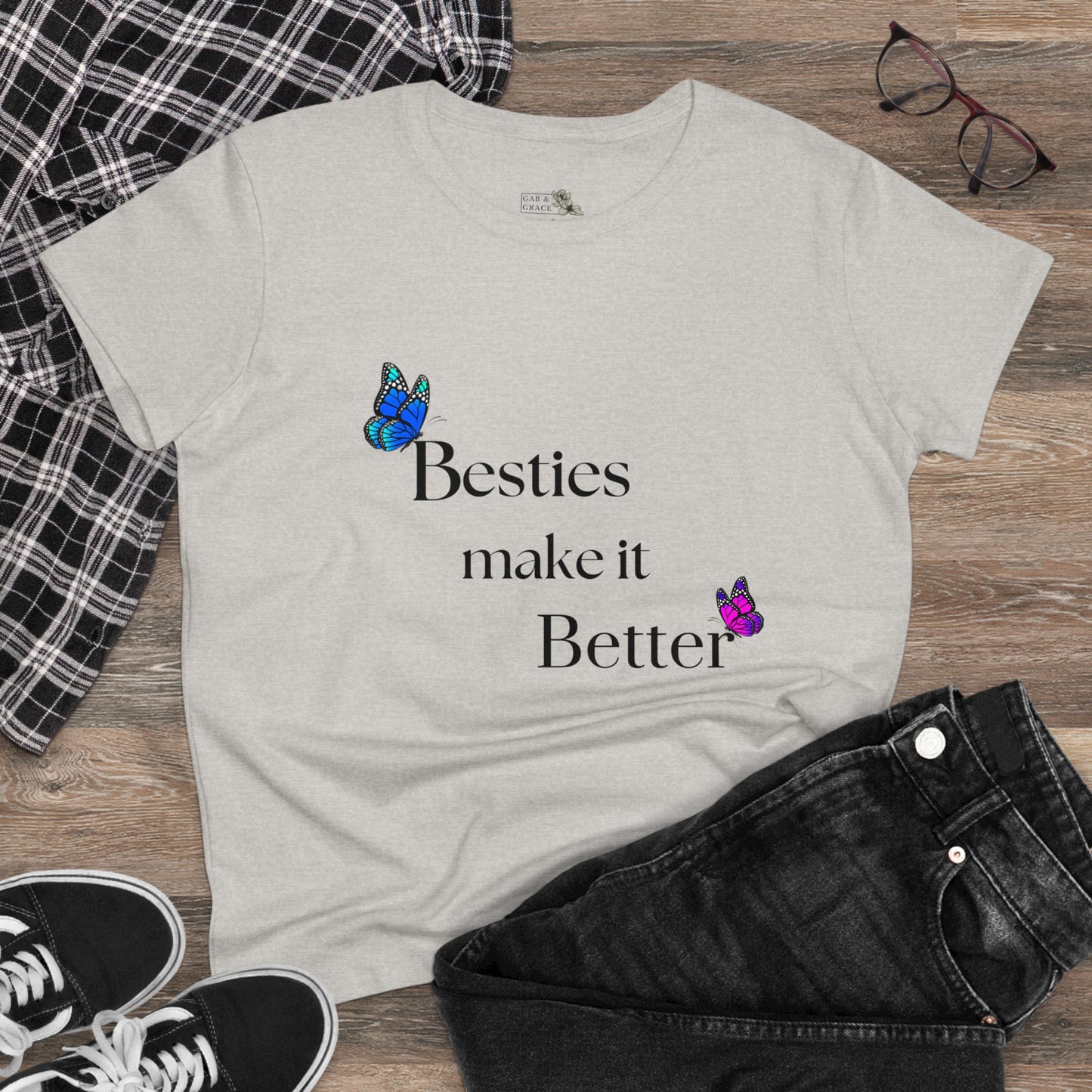 Besties Midweight Cotton Tee