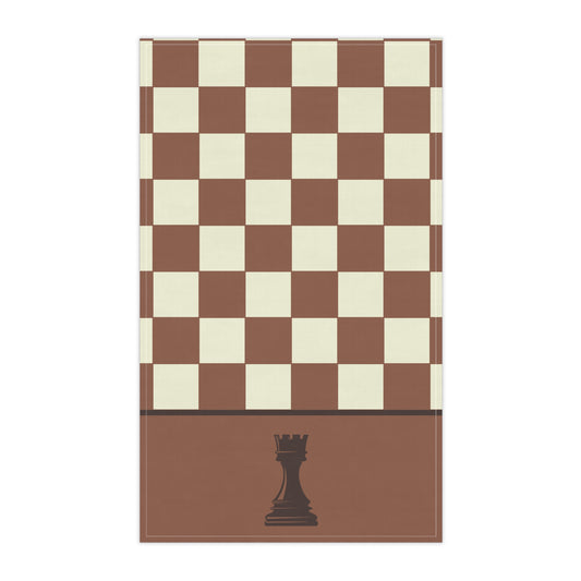 Chess-Themed Tea Towel, King