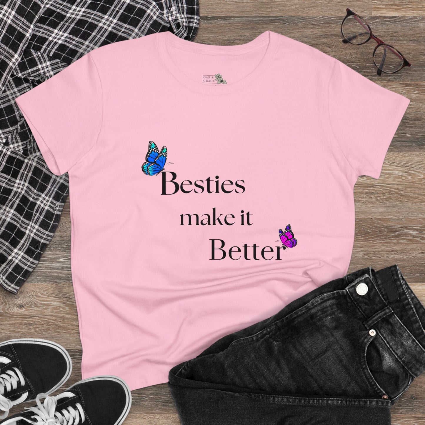 Besties Midweight Cotton Tee