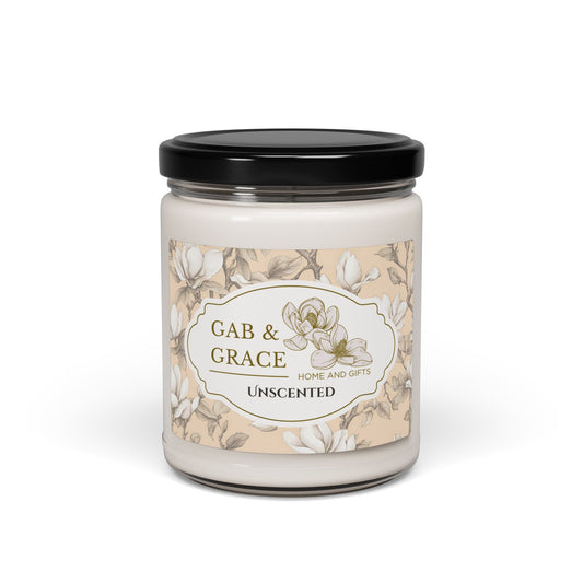 Unscented Candle by Gab & Grace