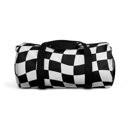 Checkered Wave Duffel Bag