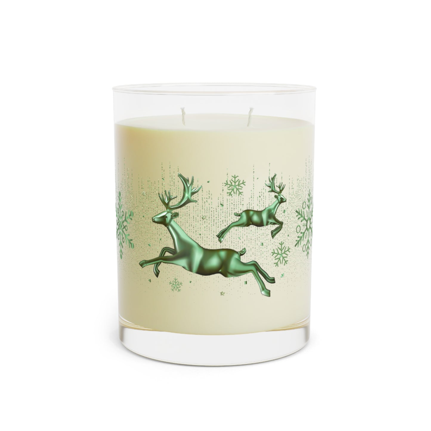 Winter Reindeer Candle, White Tea & Fig, 11oz