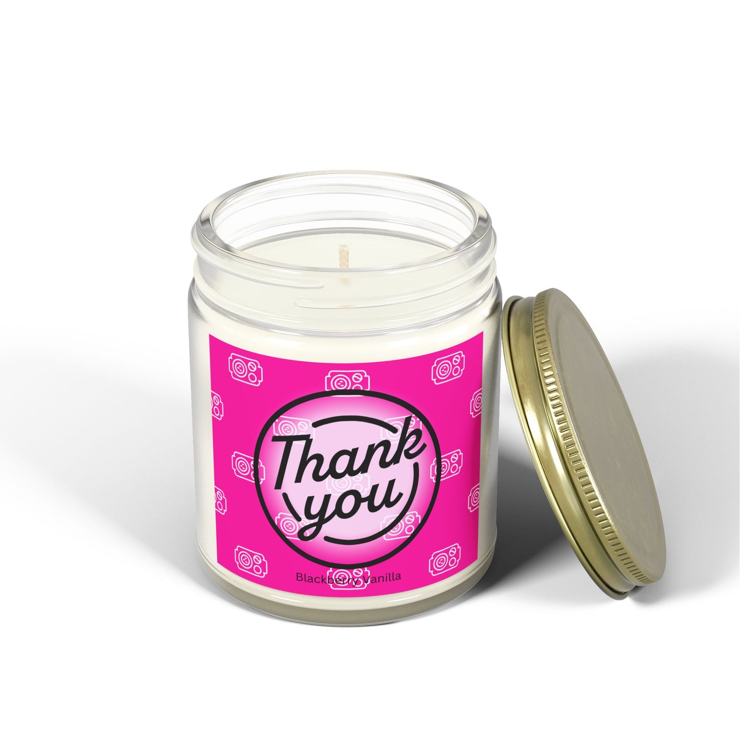 Thank You Cafeteria Services Candle, Blackberry Vanilla, 9oz