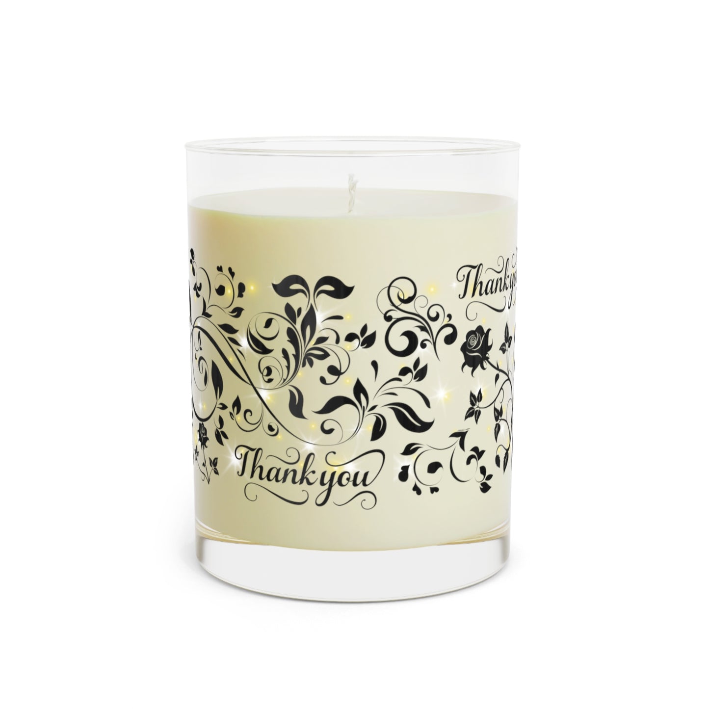 Black Thank You Candle, 11oz
