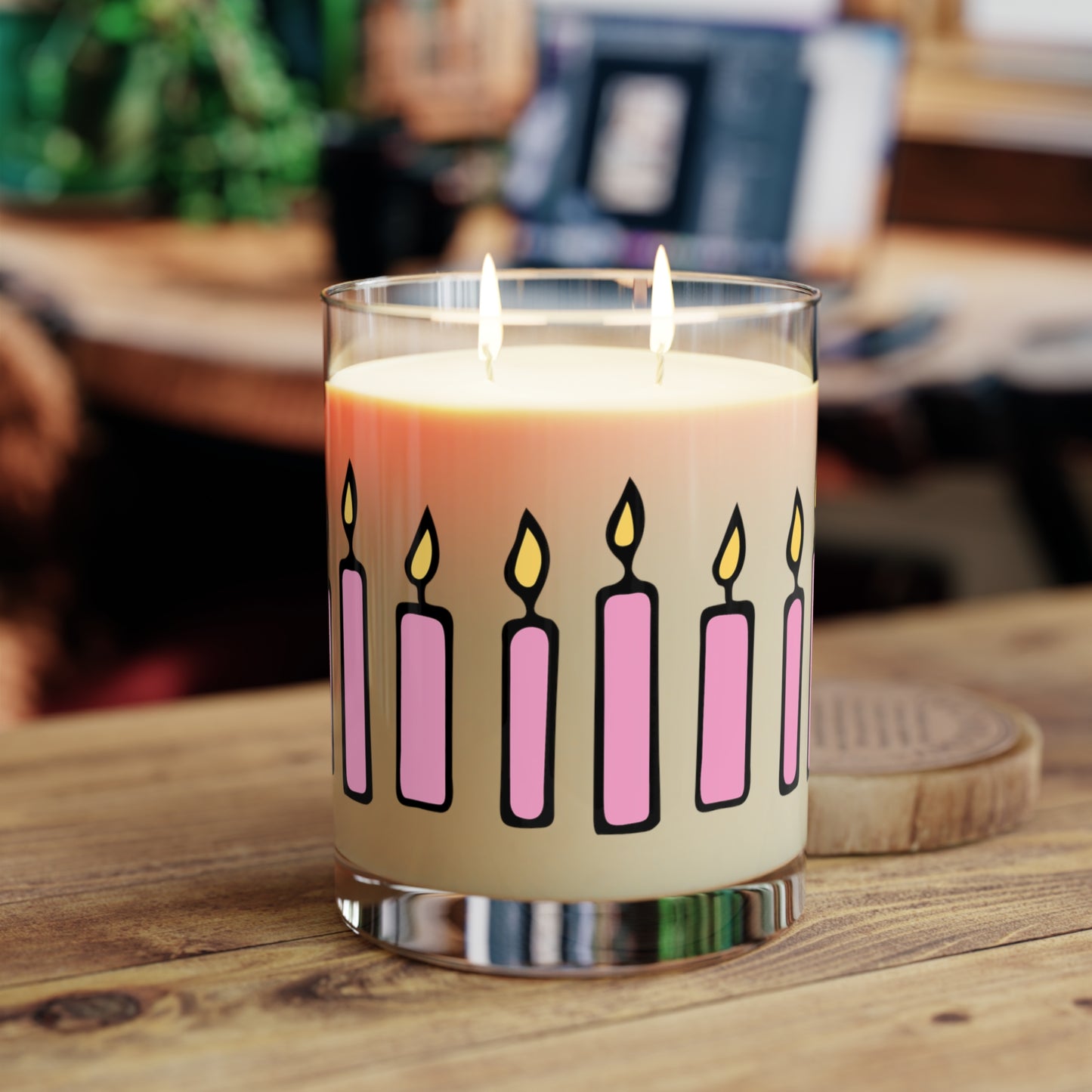 Pink Whimsical Candle, 11oz