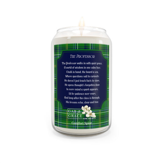 The Professor Candle (Male), Comfort Spice, 13.75oz