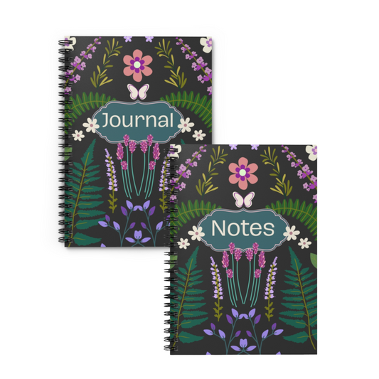 BotaniBloom Spiral Notebooks