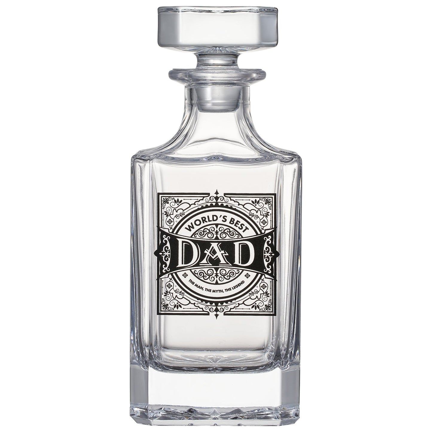 Gift for Dad Whiskey Decanter Gift Set