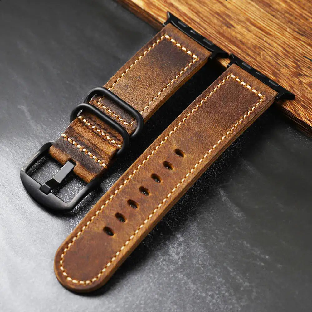 Leather Apple Watch Band