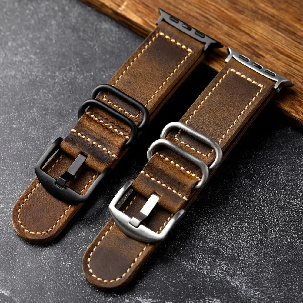 Leather Apple Watch Band