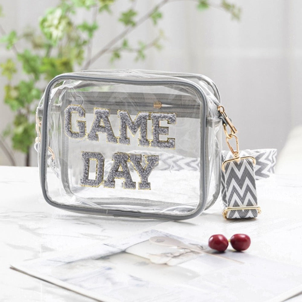 Zenana GAME DAY Transparent Crossbody Bag