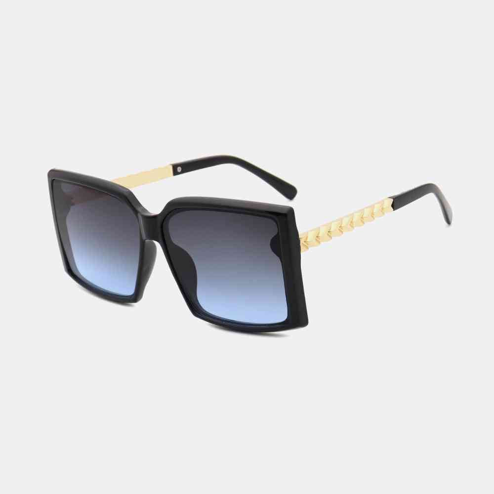 Polycarbonate Frame Square Sunglasses