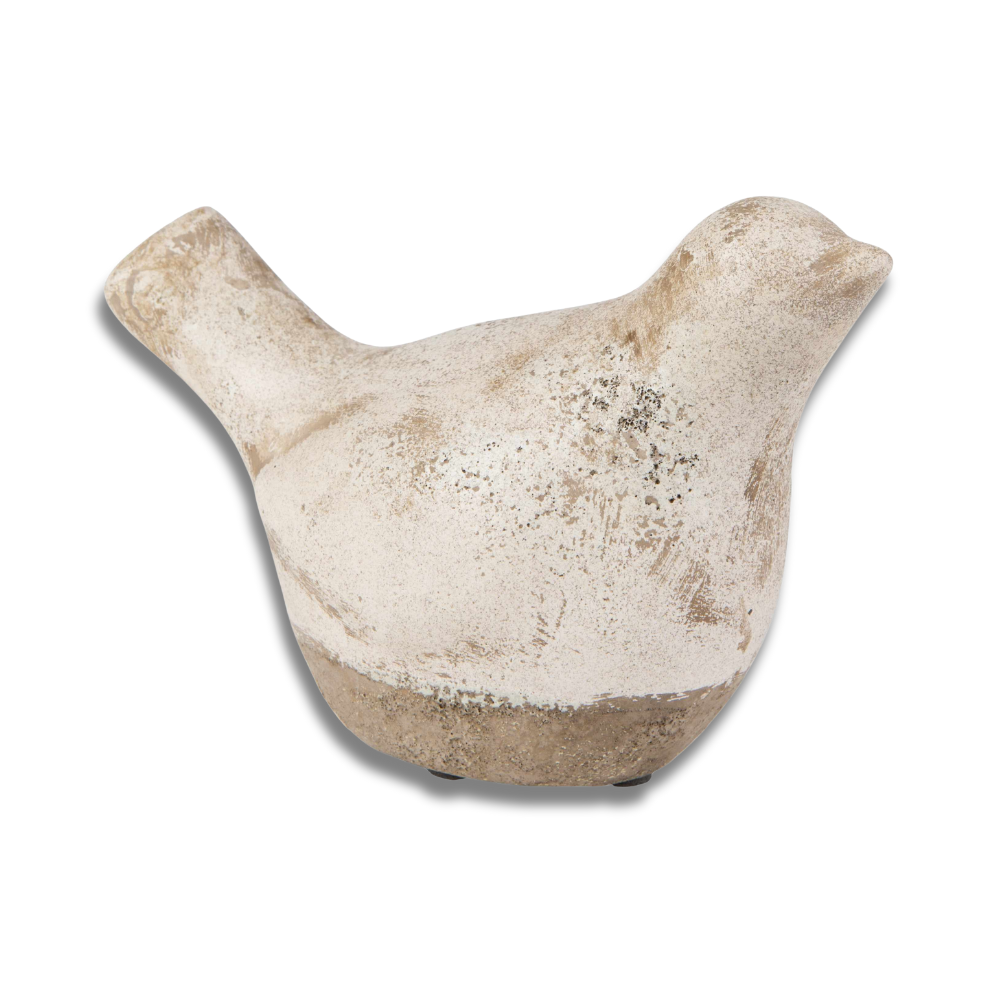Rustic Bird Figurine, Small