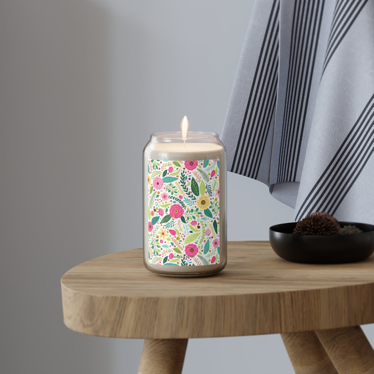 Bestie Blooms Collection, Vanilla Bean Scent, 13.75oz, Various Messages