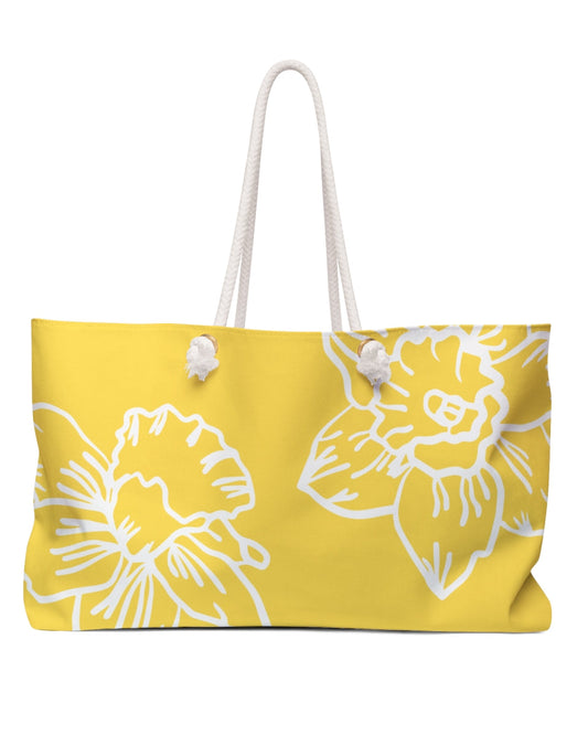The Daffy Yellow Weekender Bag