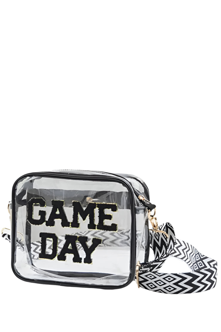 Zenana GAME DAY Transparent Crossbody Bag