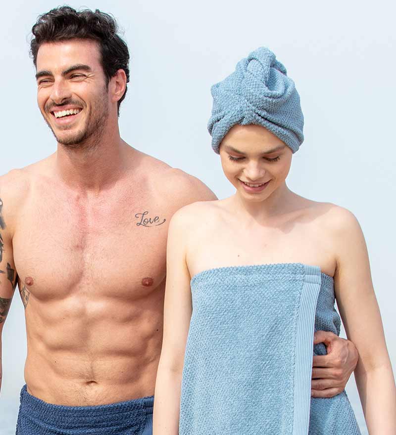 Cotton Hair Drying Towel Wrap-6