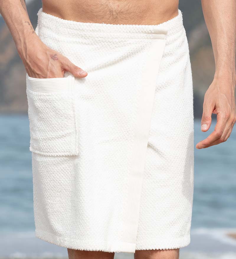 Men’s Turkish Cotton Towel Wrap-3