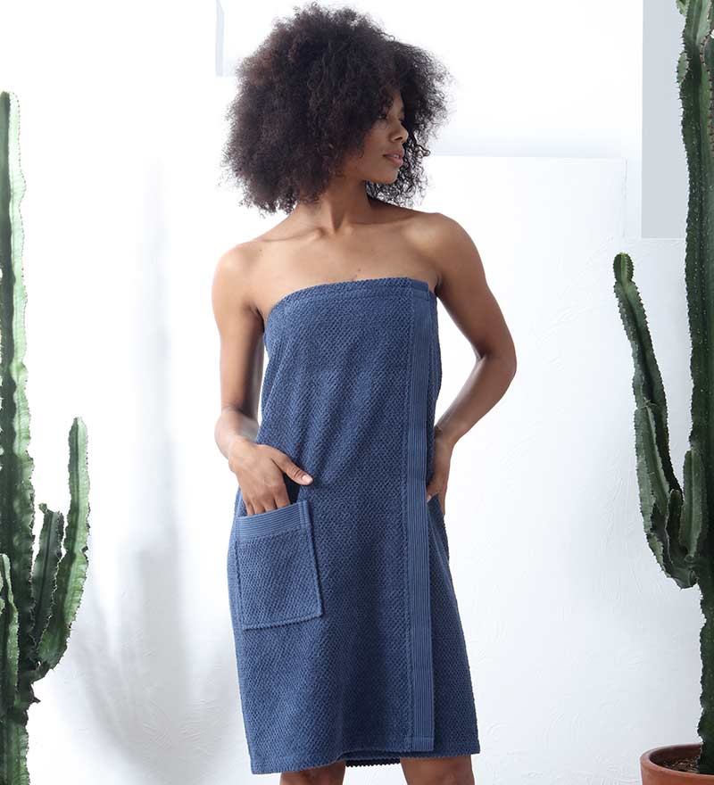 Women’s Turkish Cotton Towel Wrap-4