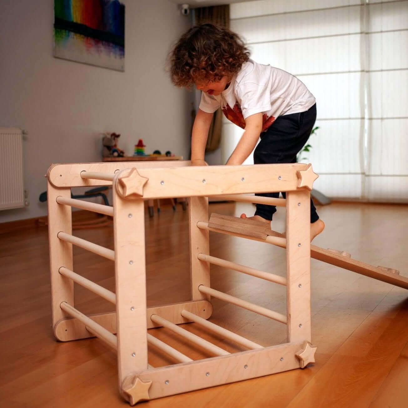 Transformable Climbing Cube with Ramp-0