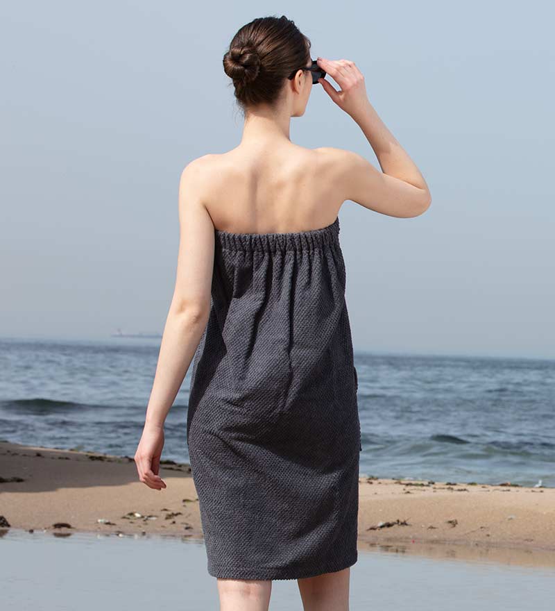Women’s Turkish Cotton Towel Wrap-7