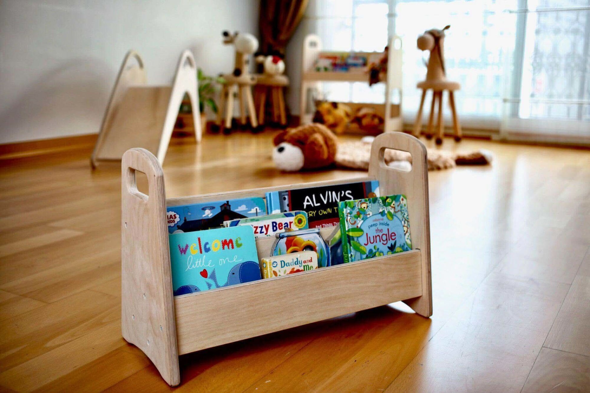 Wooden Bookshelf / Small Size-4