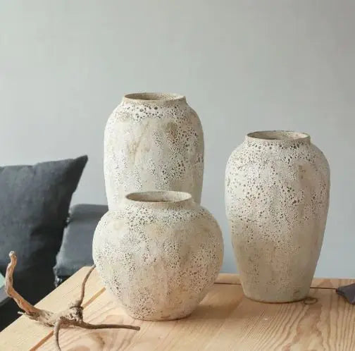 Minimalist Ceramic Flower Vases